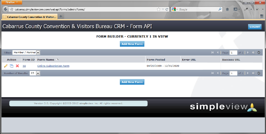 Simpleview API Overview | Granicus Support