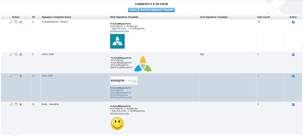 Admin: Manage User Signatures | Granicus Support