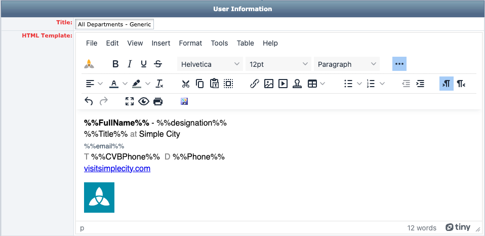 Admin: Manage User Signatures | Granicus Support