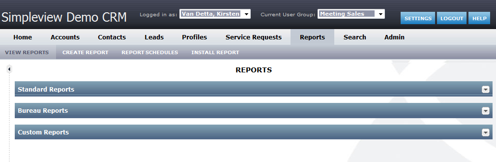 Reports: Standard, Bureau and Custom Reports | Granicus Support