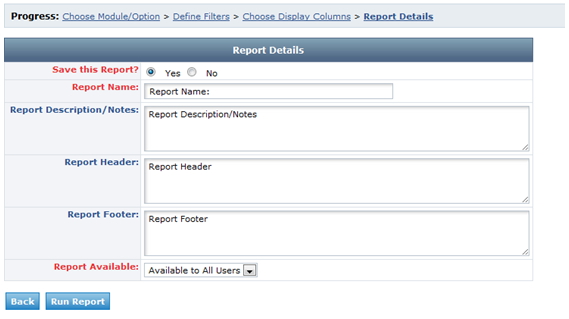 Custom Reports: Summary Report | Granicus Support
