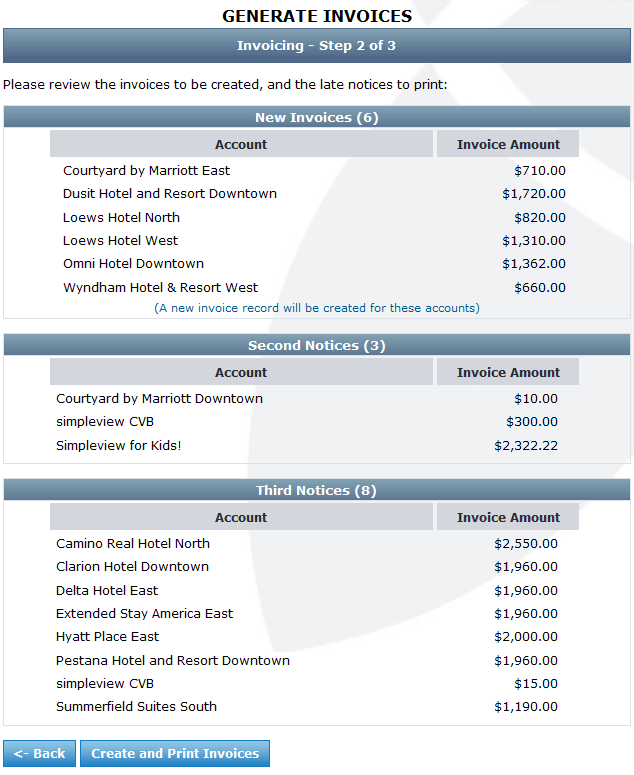 Member/Partner: Generating Batch Invoices | Granicus Support