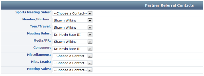 Member/Partner: Assigning a Listing Partner Referral Contact | Granicus ...
