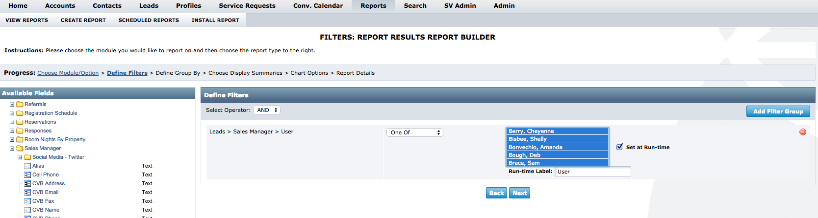 Custom Reports: Cross Tab Report | Granicus Support