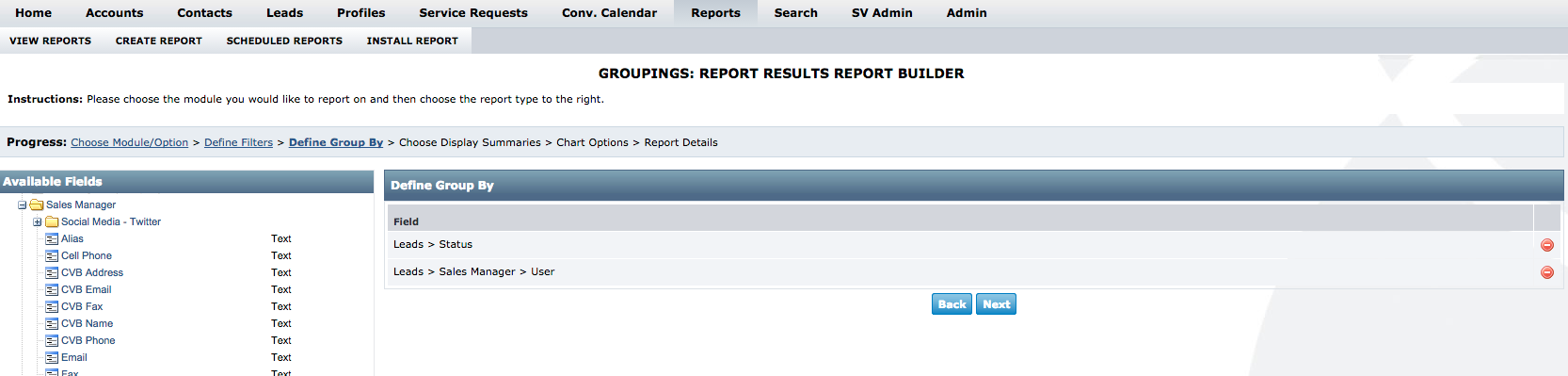 Custom Reports: Cross Tab Report | Granicus Support