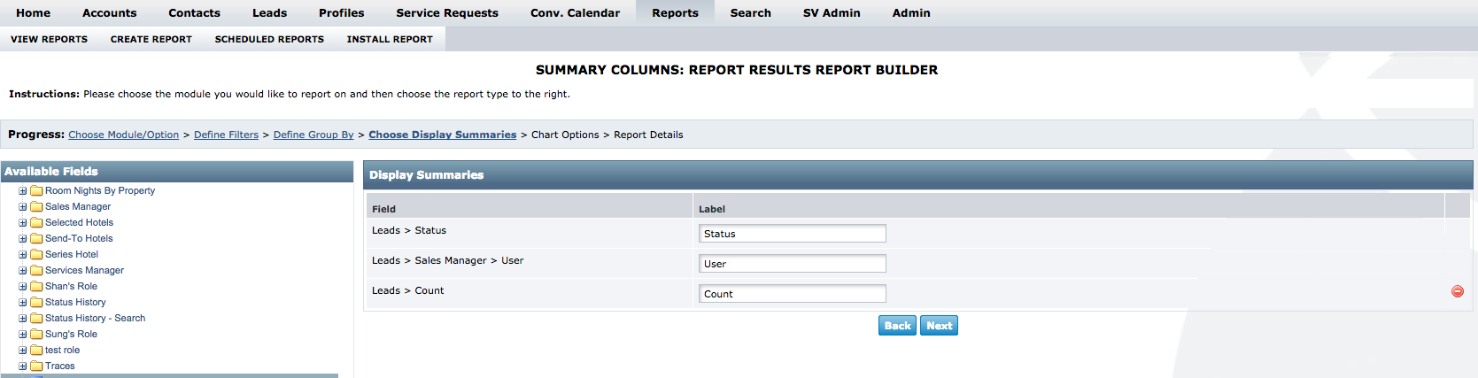 Custom Reports: Cross Tab Report | Granicus Support