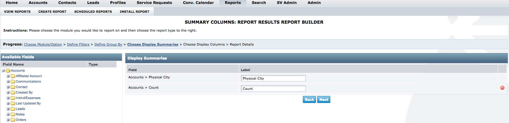 Custom Reports: Summary Detail Report | Granicus Support