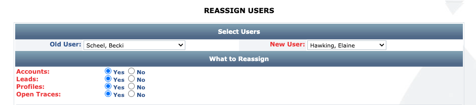 Admin: User Reassignment Tool | Granicus Support