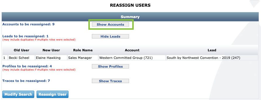 Admin: User Reassignment Tool | Granicus Support
