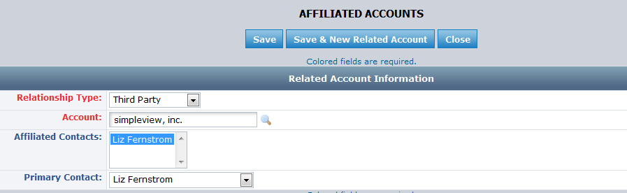 Affiliated Accounts | Granicus Support