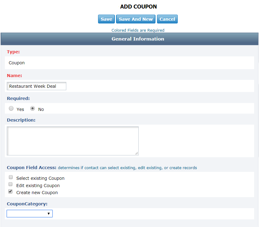 Marketplace Promotions: Add Coupon | Granicus Support