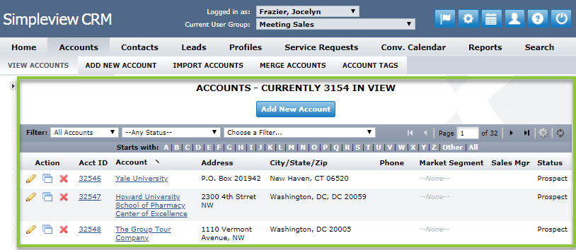 CRM Basics: Standard Grid Overview | Granicus Support