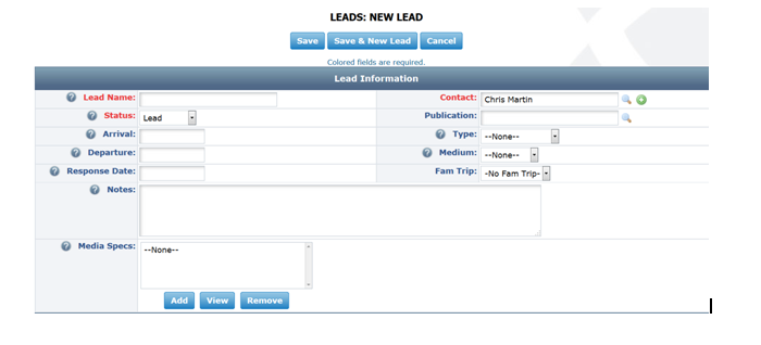 Media/PR Leads: Creating and Sending Media Leads | Granicus Support