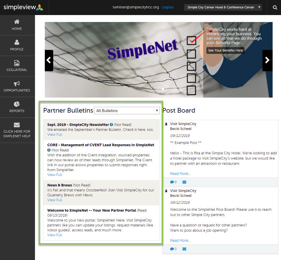 Extranet: Partner Bulletins | Granicus Support