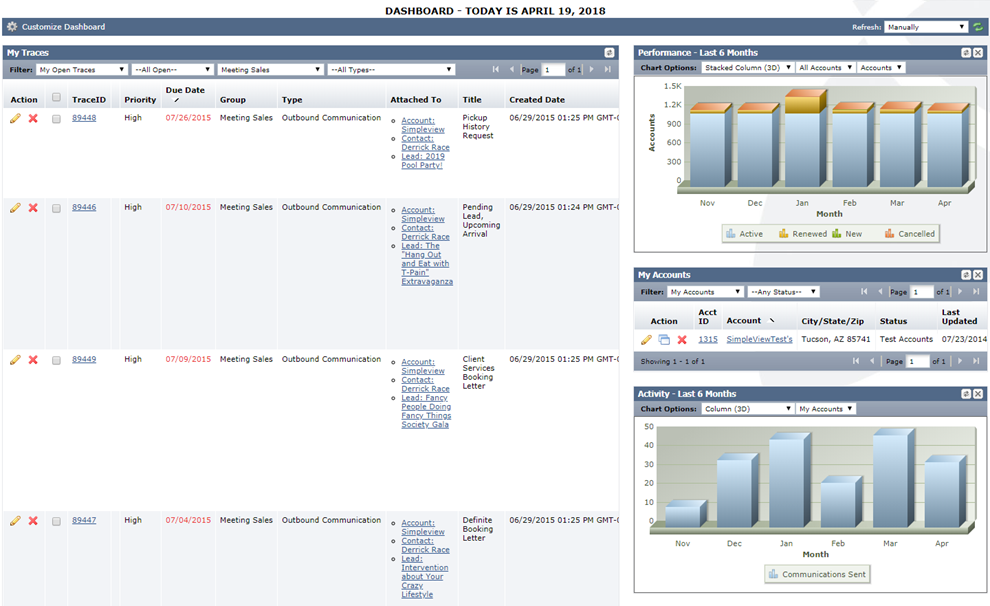 Navigating Your Simpleview CRM Interface | Granicus Support