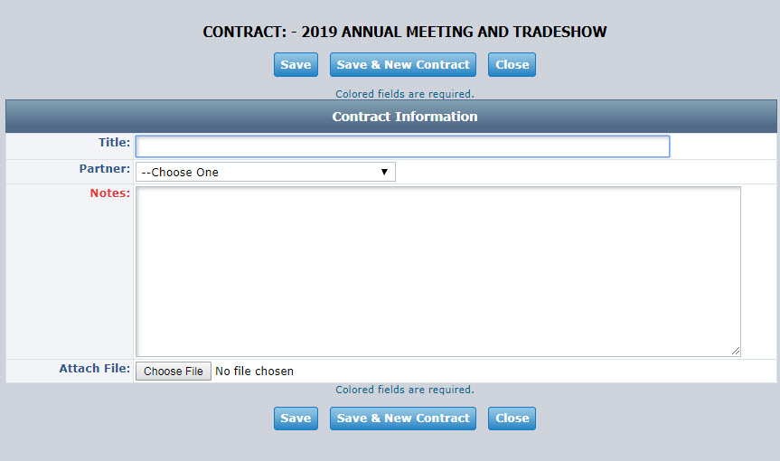Lead Contracts Tab | Granicus Support
