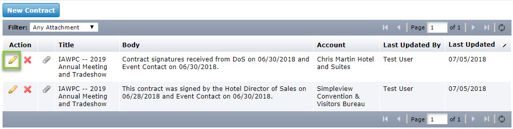 Lead Contracts Tab | Granicus Support
