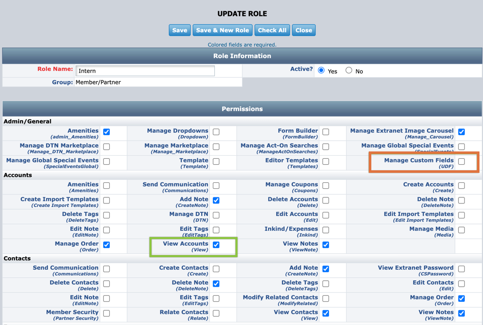 Standard Reports: Security / Permissions | Granicus Support