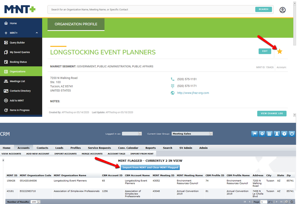 Simpleview CRM New Features and Resources: May 26, 2020 | Granicus Support