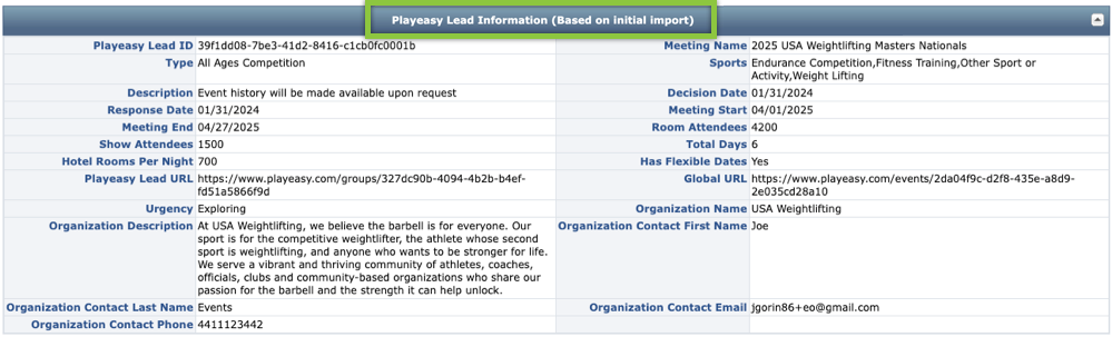 Simpleview CRM New Features and Resources: March 5, 2024 | Granicus Support