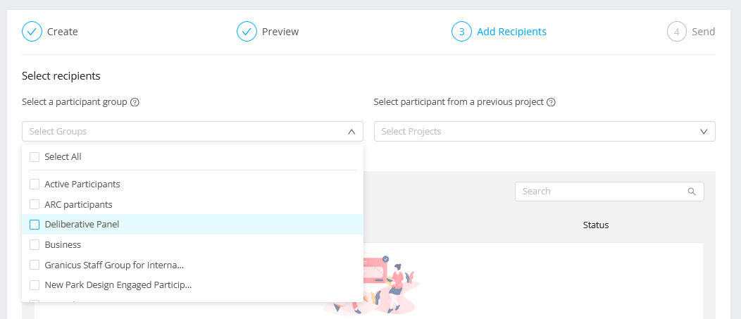 Send Newsletters to Participants and Subscribers | Granicus Support