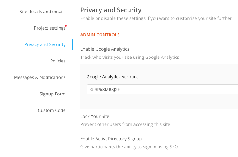 Enable Traffic Tracking with Google Analytics | Granicus Support