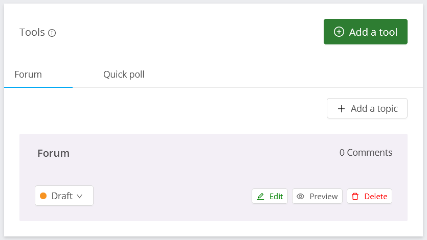 Understanding the Project Page | Granicus Support