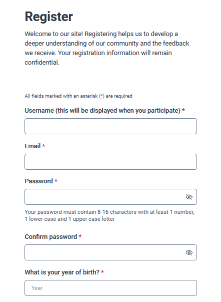 Develop Your Signup Form | Granicus Support