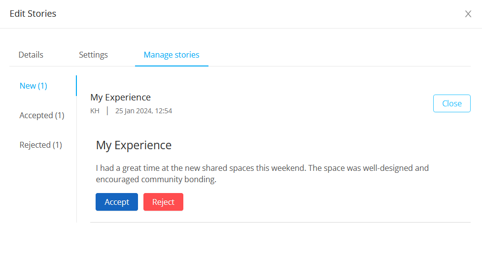 Add a Stories Tool | Granicus Support