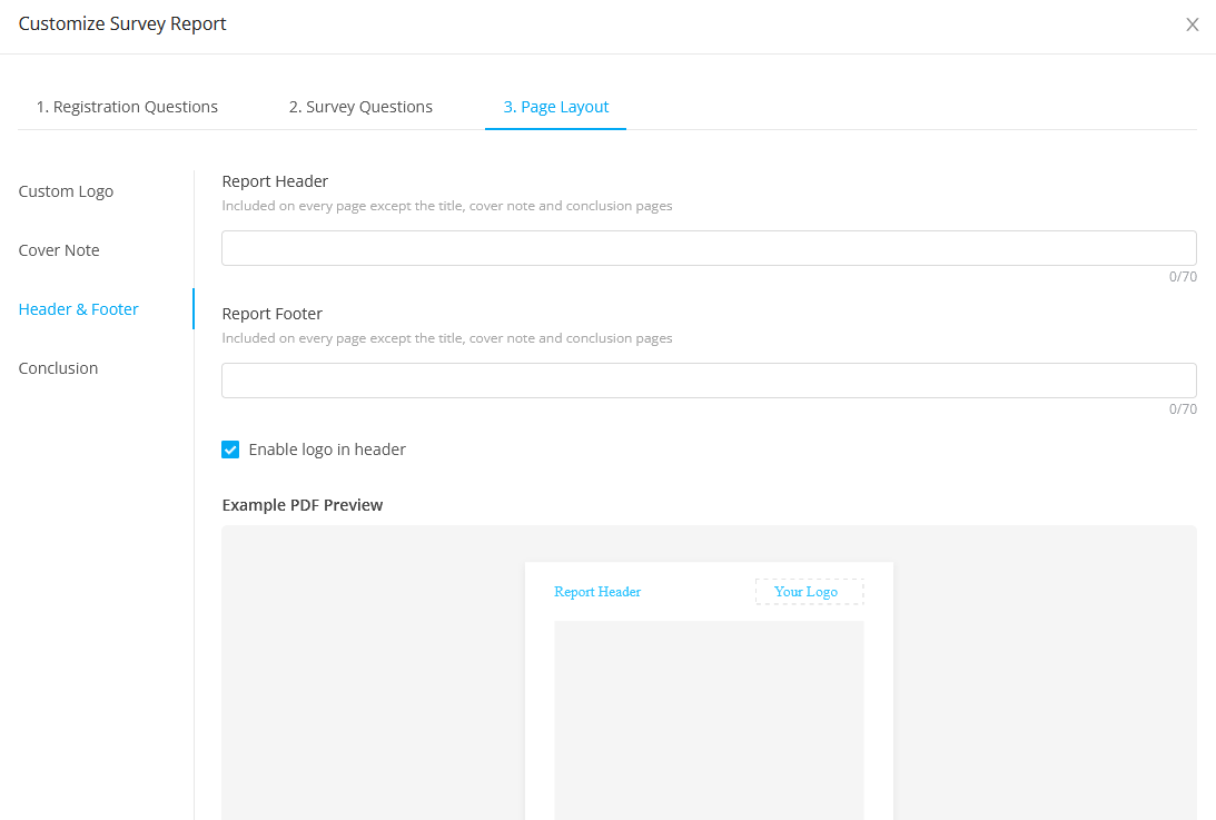 Customized Survey Reports | Granicus Support