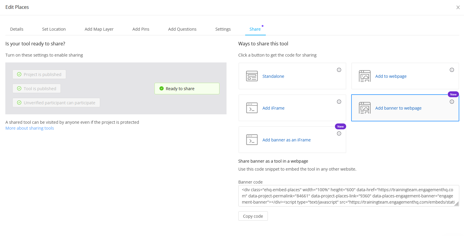Embed Tools onto Your Website | Granicus Support