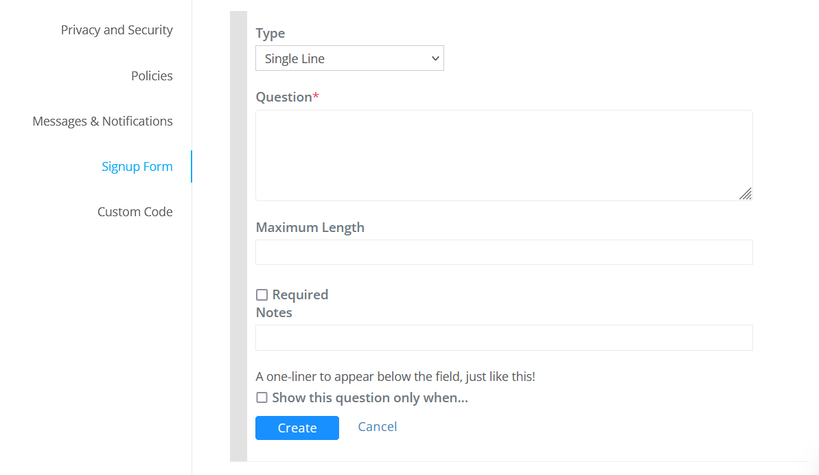 Customize Your Signup Form | Granicus Support