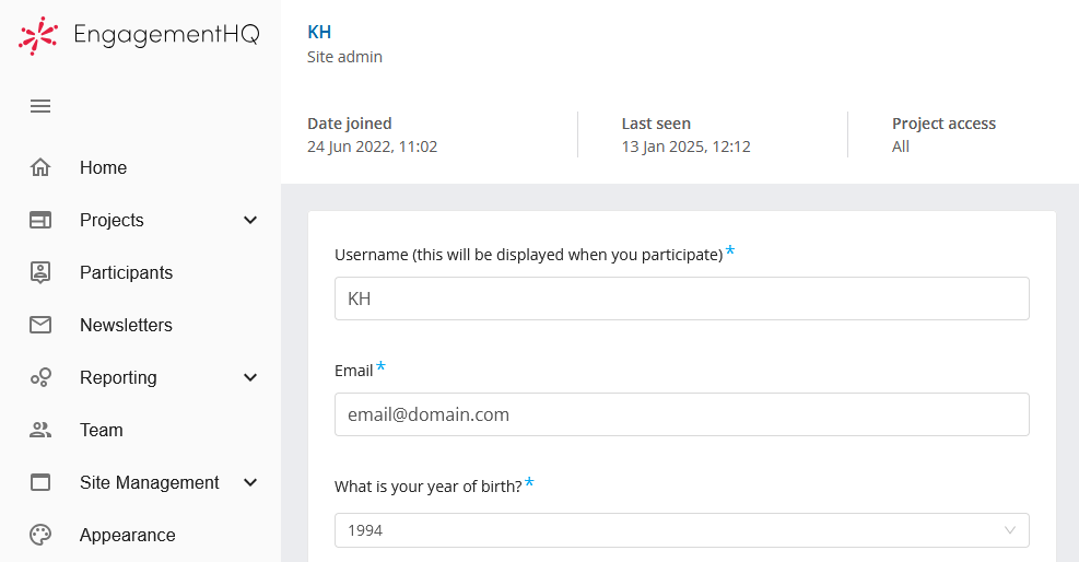 Manage Your Admin Profile | Granicus Support