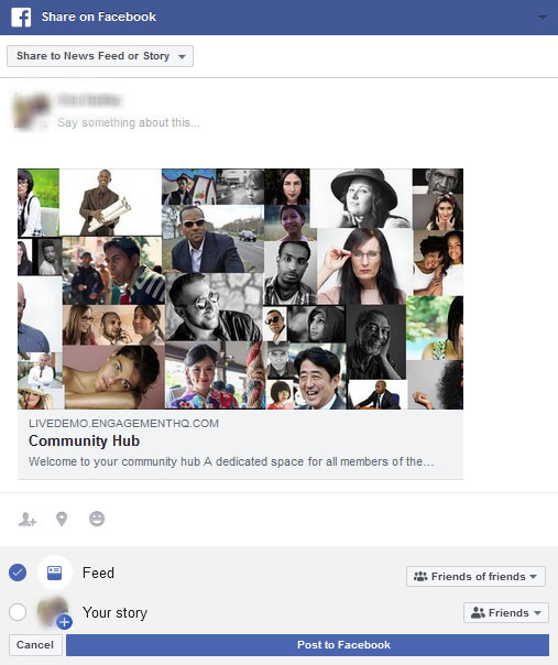 Share or Embed Projects and Tools on Social Media | Granicus Support