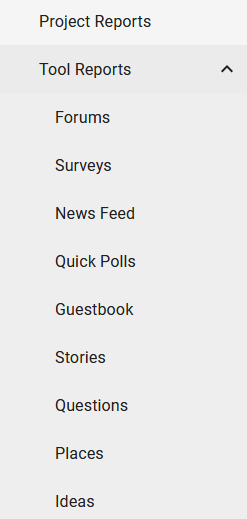 Tool Reports | Granicus Support