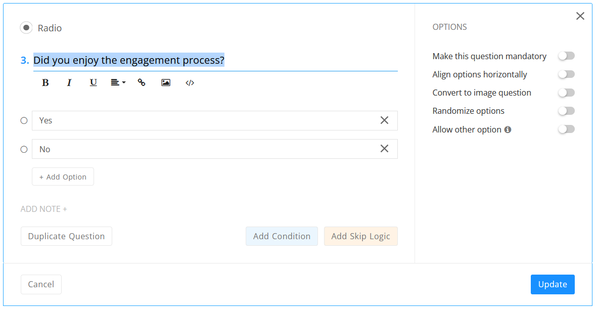 Use Conditional Logic in Your Survey | Granicus Support